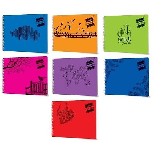 ��nar Resim Defteri Spiralli Krt Kpk 15 YP 33x48 33001-12-LI-PKT