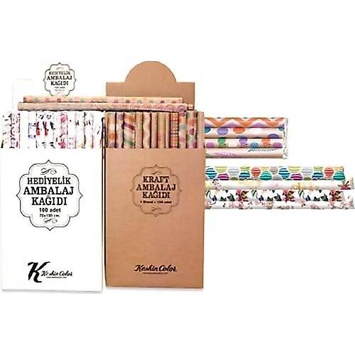 Keskin Color Ambalaj Ka��d� Tekli Rulo Kraft No:2 70x100-100-KOL�