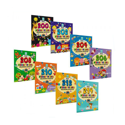 4E Dikkat Ve Zeka G��lendirme Aktivite Karatay Yay�nevi