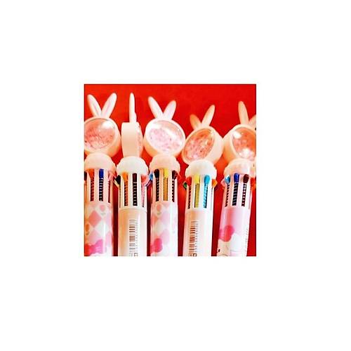 Mikro Tükenmez Kalem 10 Renkli (36 lı paket)Slm 9006-36