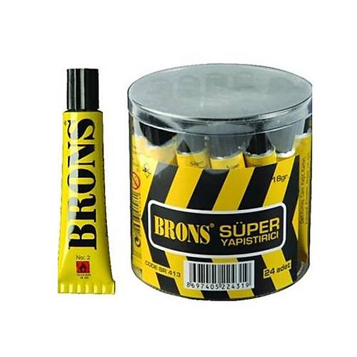 Brons S�v� Yap��t�r�c� Solventsiz S�per NO:2 18 GR (24 l� paket)BR 413