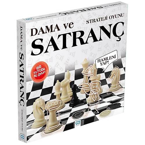 Ca Games Dama Ve Satran� Kutulu Oyun 5188