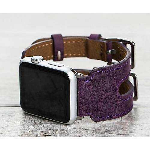 Apple Watch Uyumlu Deri Kordon 38-40-41mm Cuff DB G7