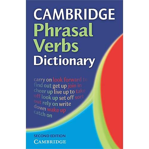 Cambridge Phrasal Verbs Dictionary 2nd Edition Paperback
