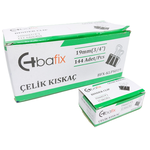 Bafix K�ska� (Klips) �elik 19 MM Bfx-Klps019