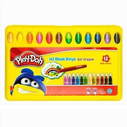 Play-Doh Jel Crayon 12 Renk PP Box PLAY-CR014