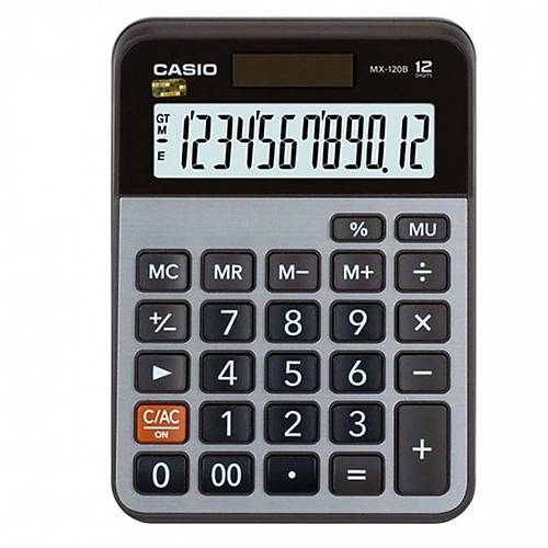 Casio Hesap Makinesi Masa�st� 12 Hane AX-120B