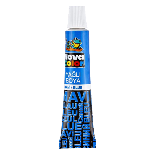 Nova Color Ya�l� Boya T�p Mavi NC-129 (12 t�p)