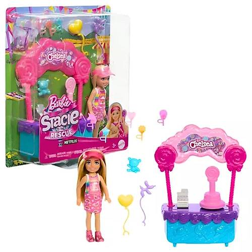 Barbie Chelsea Nin �eker D�kkan� Oyun Seti