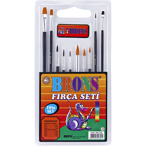 Brons F�r�a Seti Sulu Boya Ve Ya�l� Boya 10 LU BR-248
