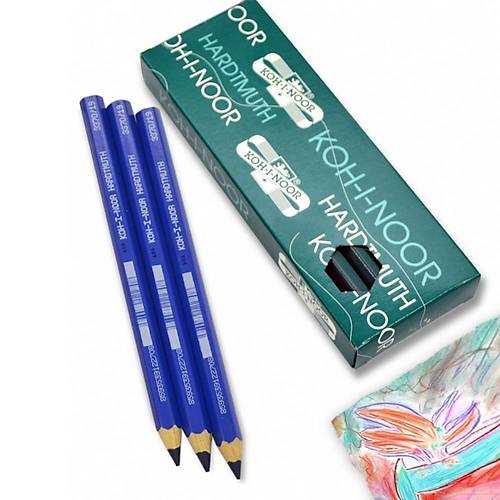Koh-I Noor Jumbo Coloured Pencil (12 li) Dark Blue 3370