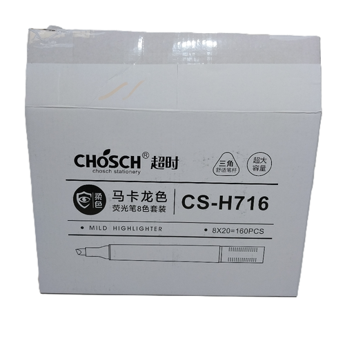 Bafix Fosforlu Kalem Kalem Tipi Chosch 8 Renk 8 L� Blister CS-H716