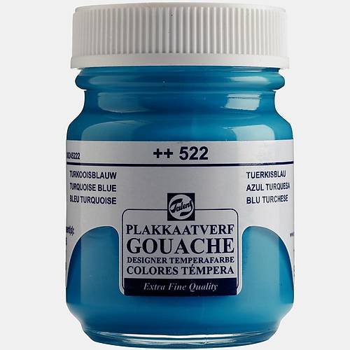 Talens Guaj Boya 16 ML Turquoise Blue (Turkuaz Mavisi) 522--10 LU