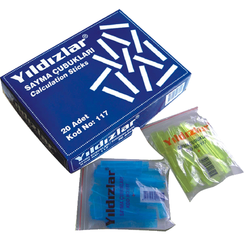 Y�ld�zlar Sayma �ubuklar� 117--20 L�