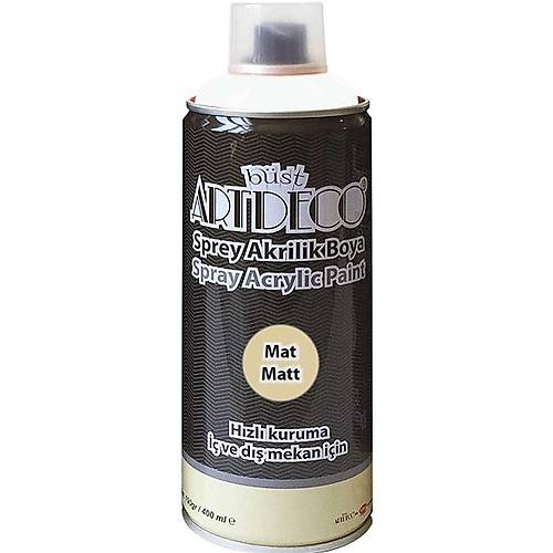Artdeco Akrilik Sprey Boya 400 ML Mat Beyaz M060