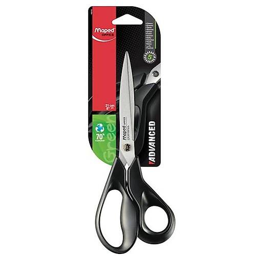 Maped Makas Advanced Ye�il Asimetrik 21 CM 499110