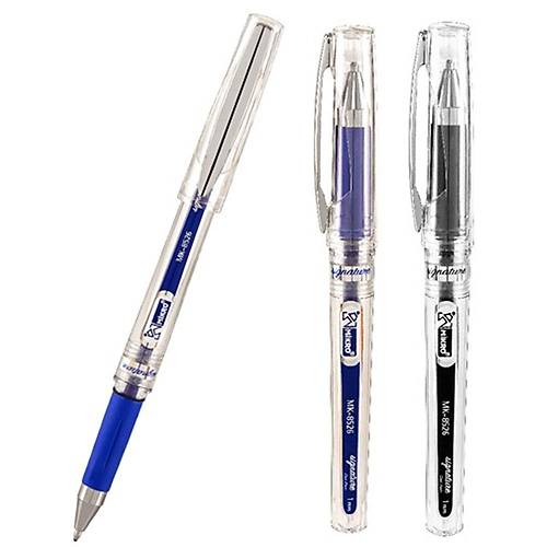 Mikro Roller Kalem Jel Bilye U�lu 1.0 MM Siyah �mza Kalemi MK-8526