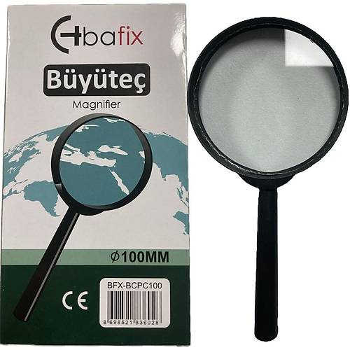 Bafix B�y�te� Cam Plastik �er�eveli 100 MM BFX-BCPC100