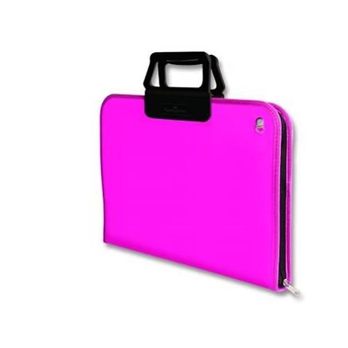 Bafix Teknik Resim antas Fermuarl Askl Lks Deri 38x55 Pembe
