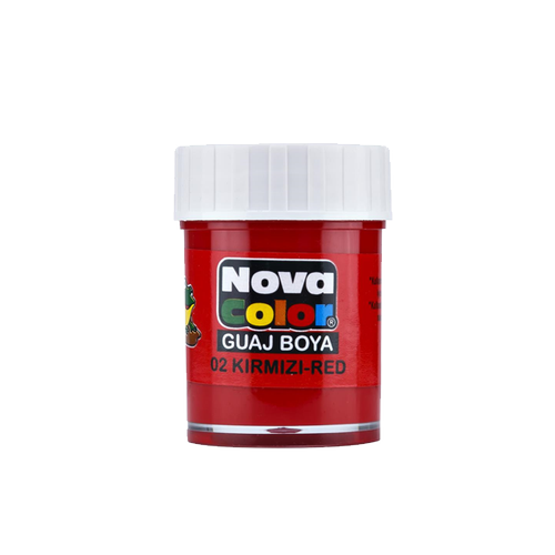 Nova Color Guaj Boya ie 12 L Krmz NC-104-12 L PAKET-12-LI-PKT