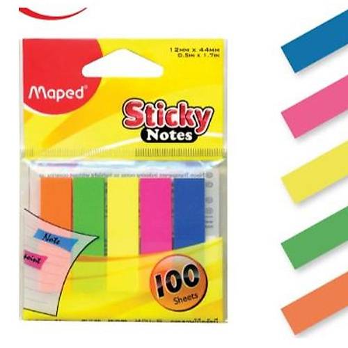 Maped �ndeks 5 L� 100 YP 15x76 MM 5 Renk 758210