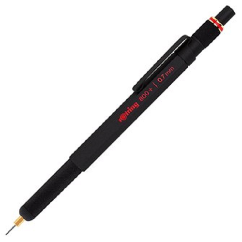 Rotring Versatil Kalem 800 PLUS 0.7 MM �pad U�lu Siyah 1900182