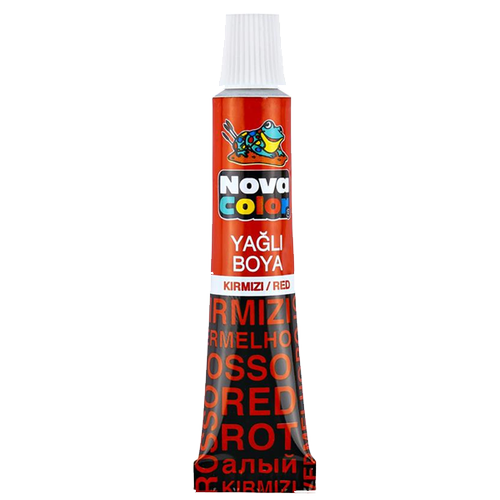 Nova Color Ya�l� Boya T�p K�rm�z� NC-128