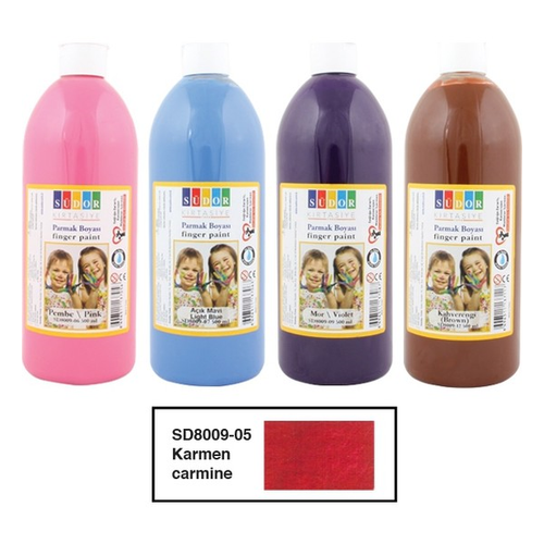 S�dor Parmak Boyas� 500 ML Karmen K�rm�z� (adet fiyat�) SD8009-05