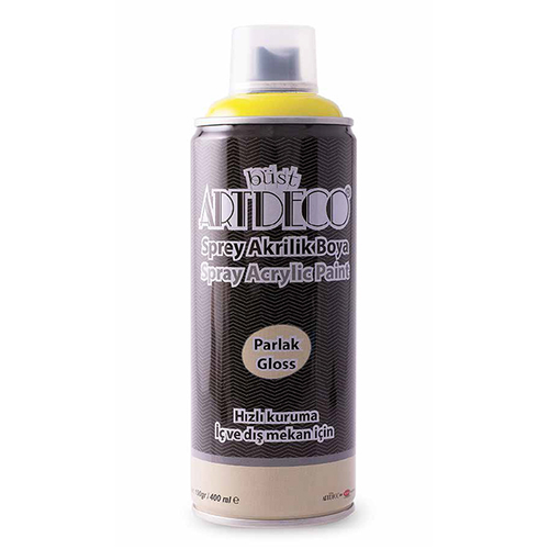 Artdeco Akrilik Sprey Boya 400 ML Sar� Y-400-150