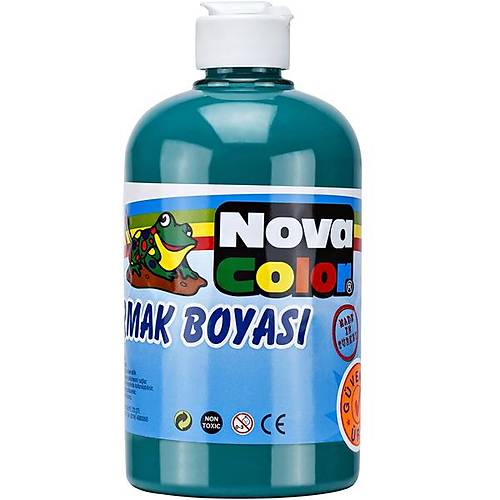 Nova Color Parmak Boyas� Ye�il 500 GR NC-373