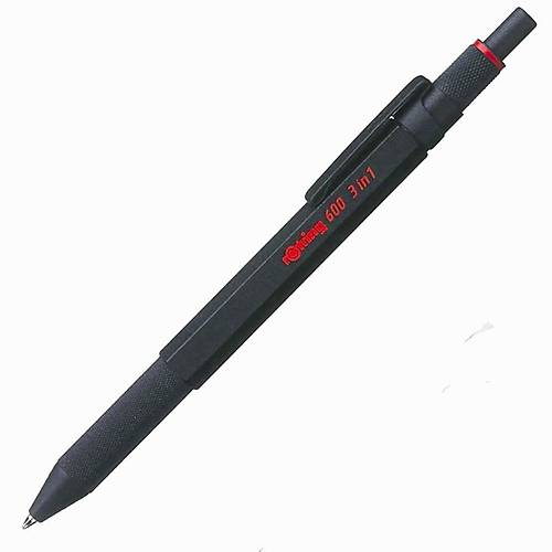 Rotring Multipen �� Fonksiyonlu Kalem Siyah 600
