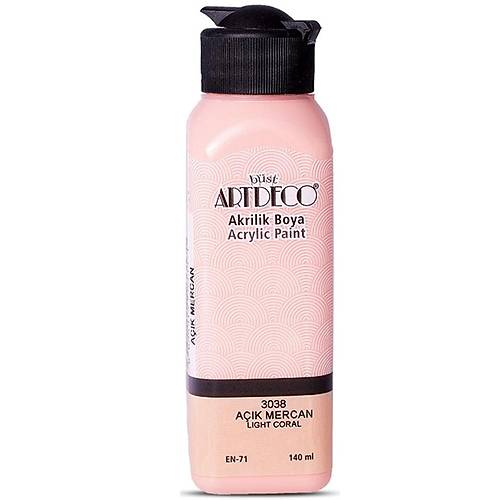 Artdeco Akrilik Boya 140 ML A��k Mercan 070R-3038
