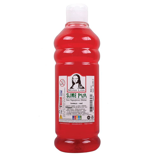 Mona Lisa S�v� Yap��t�r�c� Slime 500 ML K�rm�z� SL05-3