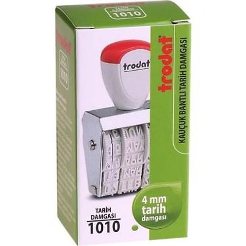 Trodat Tarih Damgas� 4 MM T�rk�e 1010