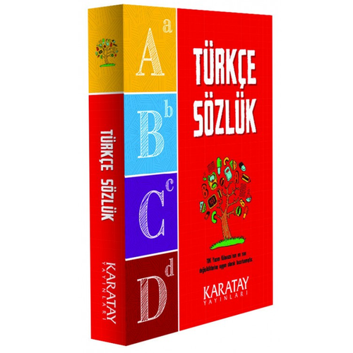 4E S�zl�k T�rk�e Karton Kapak 1.Hamur Karatay Yay�nevi