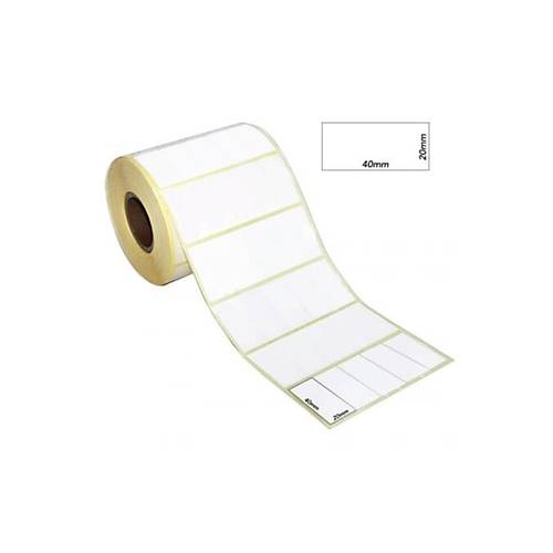 Tanex Barkod Etiketi Termal Eco 20x40 MM 25 MM �ap 5000 L� 4 L�