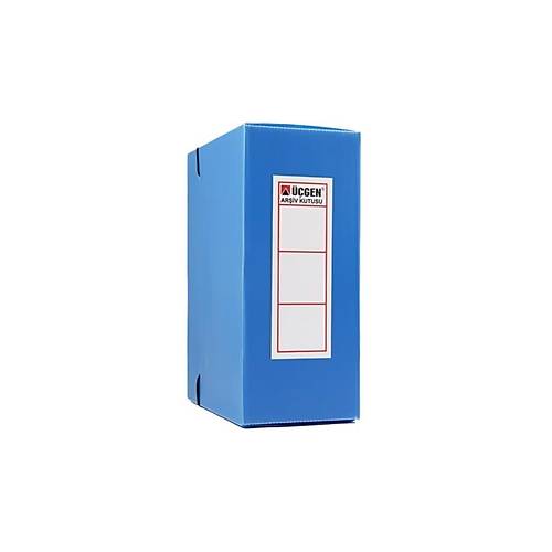 ��gen Proje Kutusu Plastik Lastikli 29x36x20 Mavi (50 adet)