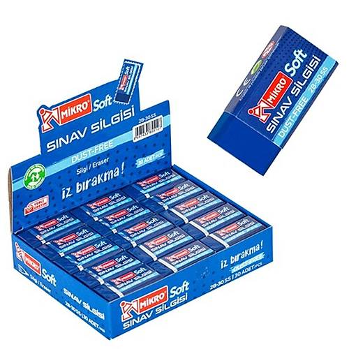 Mikro Silgi Soft (Neon) 2B-24Y (24 l� paket)