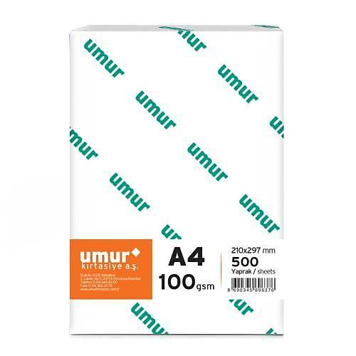Umur Gramajl� ka��t A4 100 GR Dijital Paper 500 YP