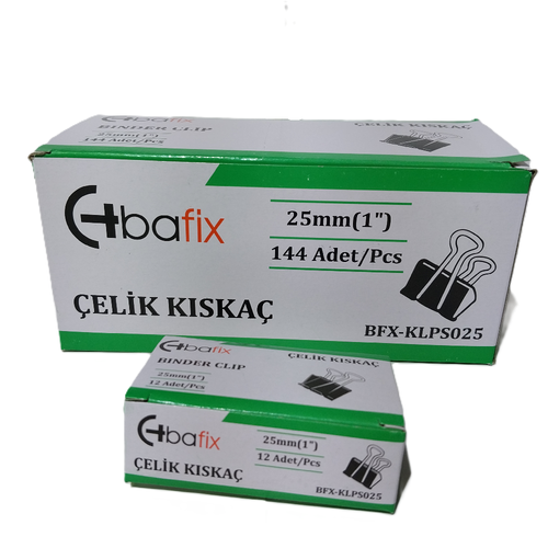Bafix K�ska� (Klips) �elik 25 MM Bfx-Klps025