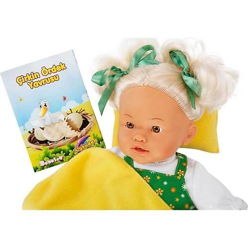 Sunman Bebelou Uykudan �nce Dolgu Masal Anlatan Bebek �irkin �rdek Yavrusu 40 Cm.
