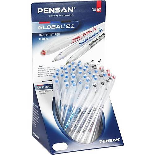 Pensan T�kenmez Kalem Global 0.5 MM MSK Stand