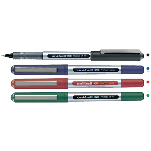 Uni-Ball Roller Kalem ( 12 adet) Eye Micro Bilye U� 0.5 MM Ye�il UB-150