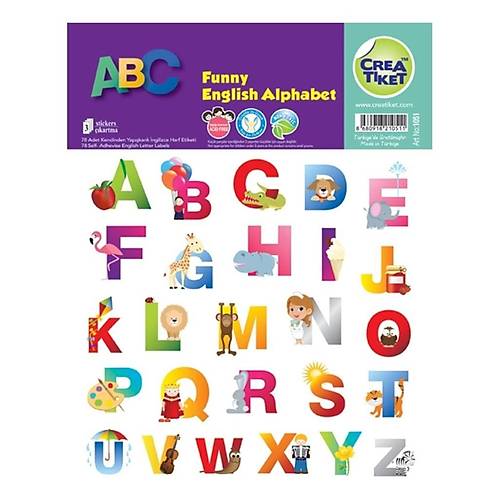 Ceraworld E�lenceli �ngilizce Harfler 1051