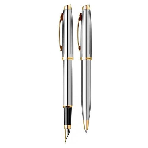 Scrikss Tak�m Kalem Dolma+T�kenmez Gold Krom 39