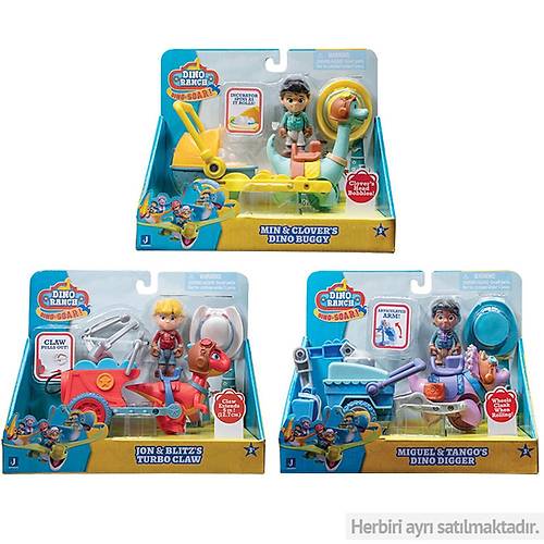 Dino Ranch Deluks Ara� 7,5 Cm DNR0009 DNA03401