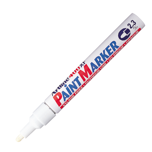 Artline Mark�r Yuvarlak U�lu 2.3 MM Beyaz (12 adet)