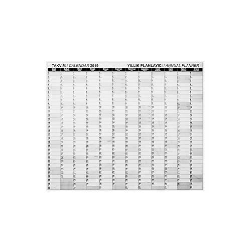 Panda Takvim Planlay�c� 120x100 CM