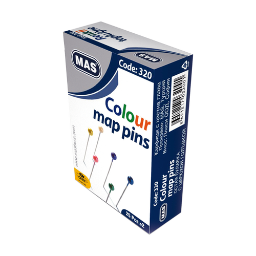 Mas Toplu ��ne Renkli Ba�l� 32 MM (36 paket)