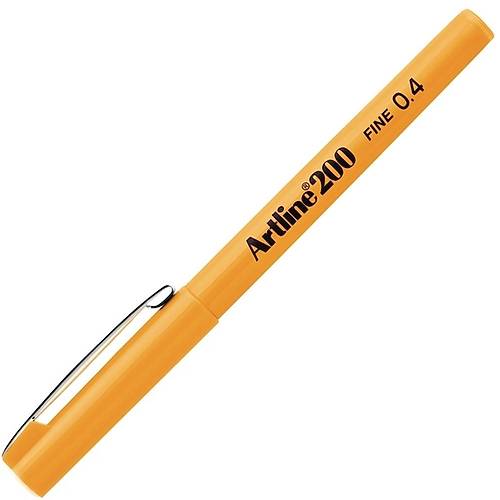 Artline Fineliner 0.4 MM Sar� EK-200 (12 adet)